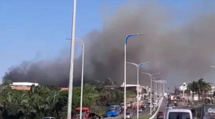 Incêndio atinge shopping e deixa feridos em São&nbsp;Luís