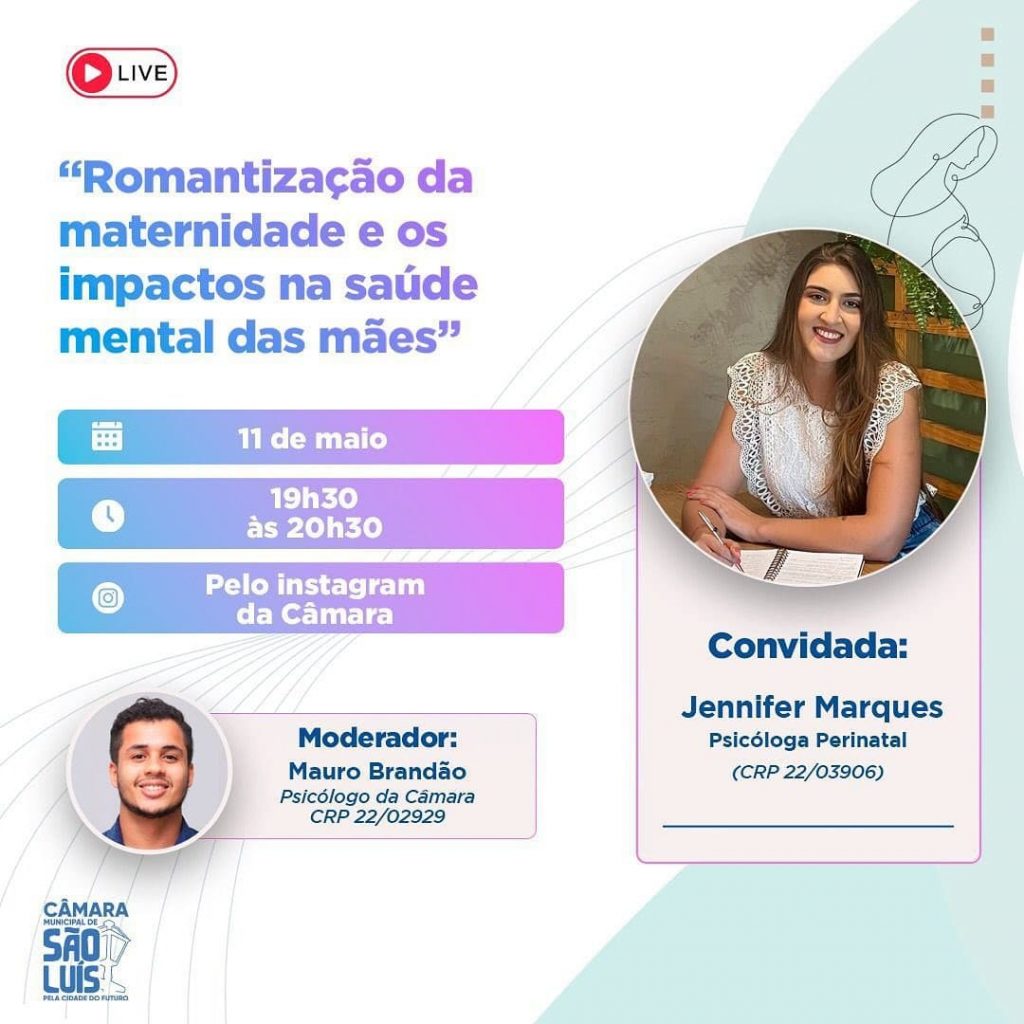Câmara discute romantização da maternidade em live nesta quinta-feira,&nbsp;11