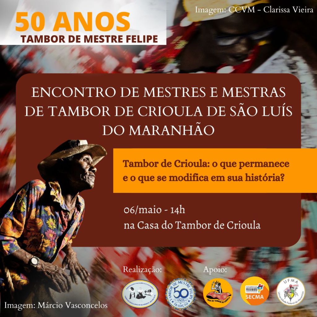 TAMBOR DE MESTRE FELIPE CELEBRA 50&nbsp;ANOS