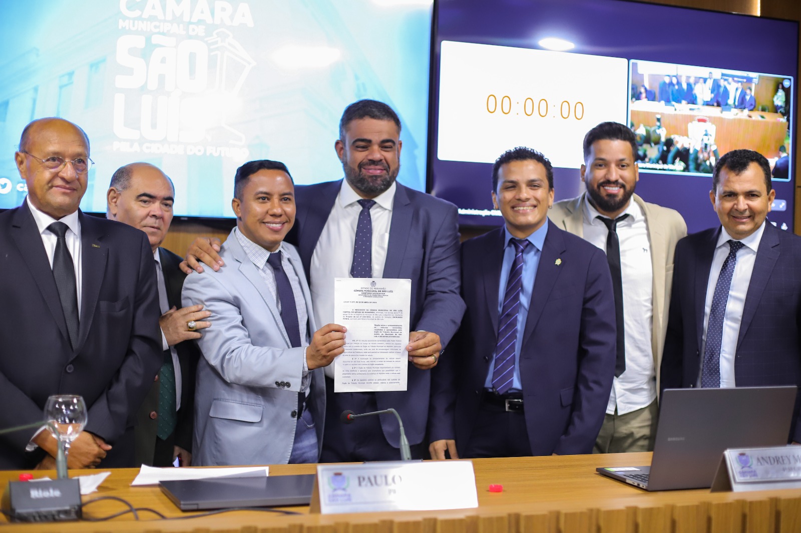 Projetos de vereadores viram leis e beneficiam população ludovicense
