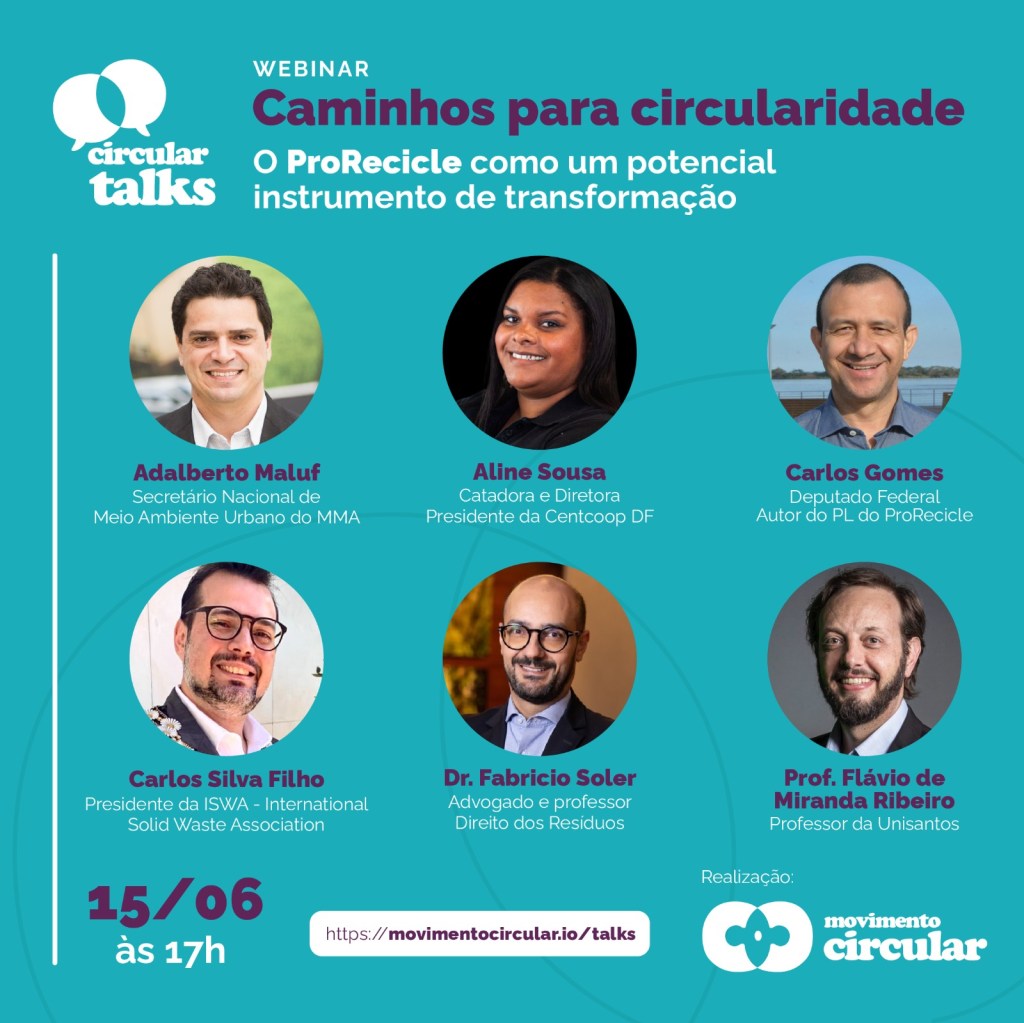 Webinar discute lei federal de incentivo à&nbsp;reciclagem