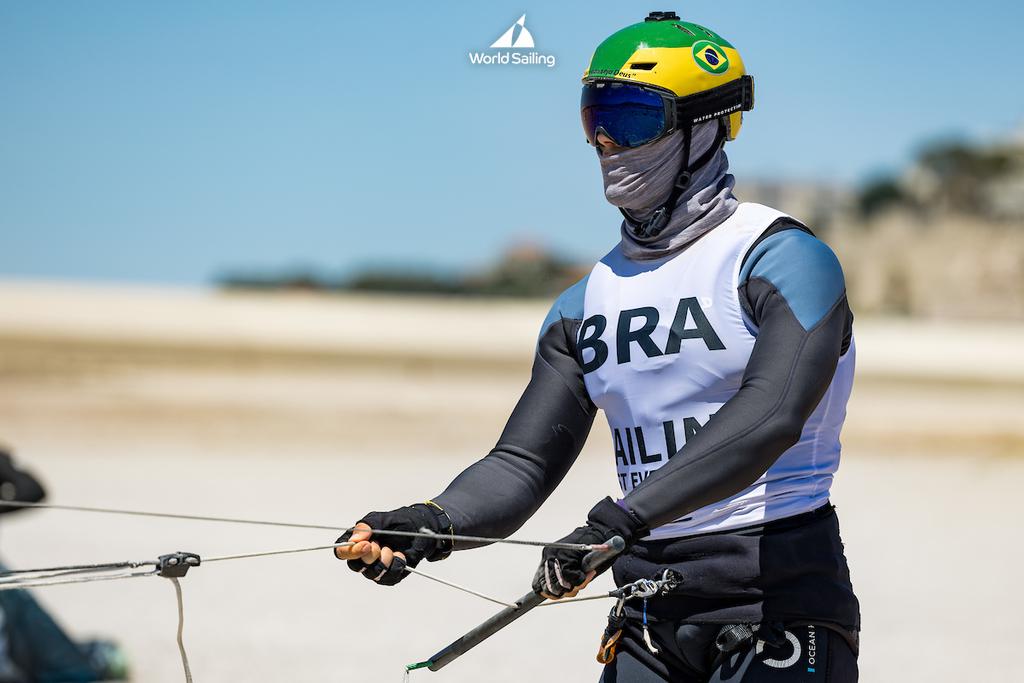 Kitesurfista maranhense garantiu uma posição de destaque na competição em&nbsp;Marselha.