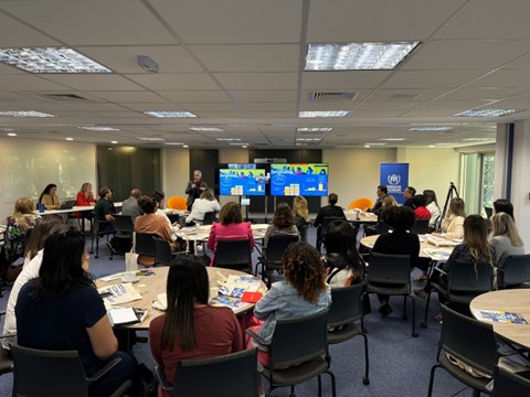 Evento promove a integração socioeconômica de pessoas refugiadas afegãs no&nbsp;Brasil