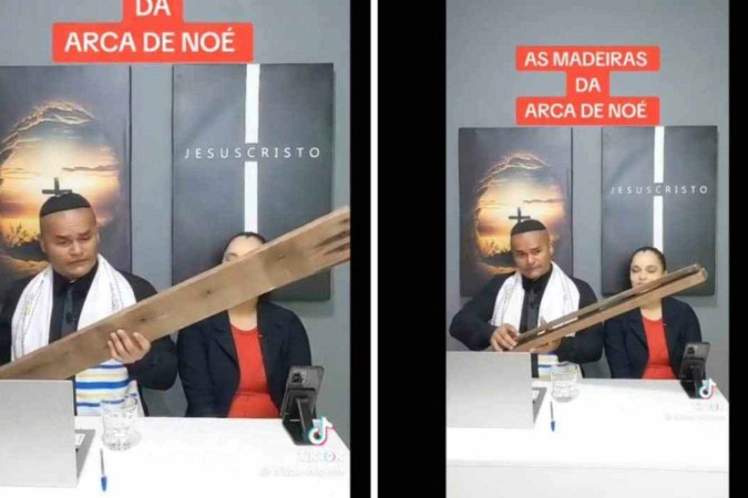Pastor inova e “vende” tábua da Arca de Noé para fiéis