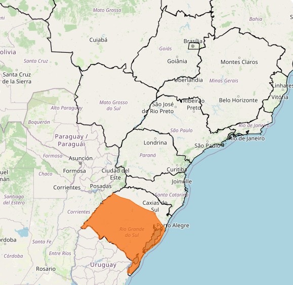 Verão começa com alerta de temporal no Rio Grande do Sul
