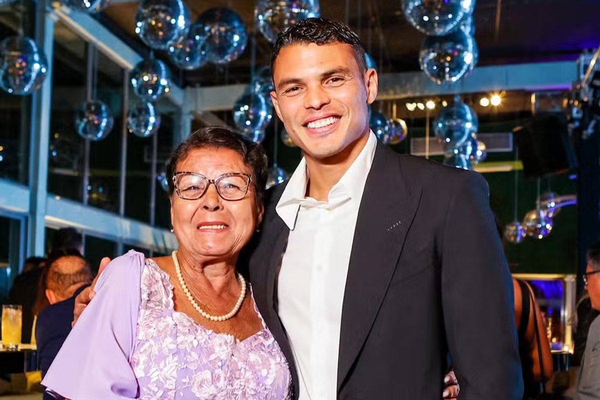Thiago Silva perde mãe 5 dias após morte do sogro e faz homenagem