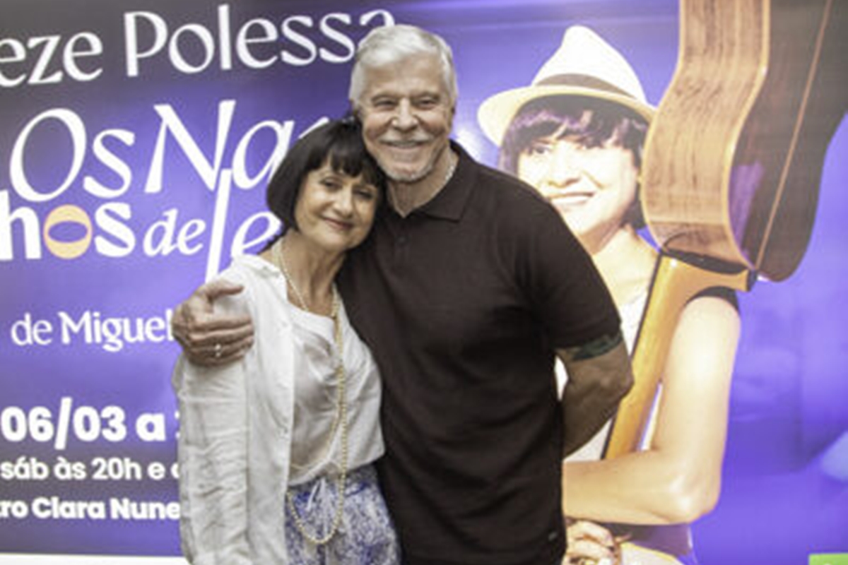Zezé Polessa e Miguel Falabella são aclamados em tributo a Nara Leão