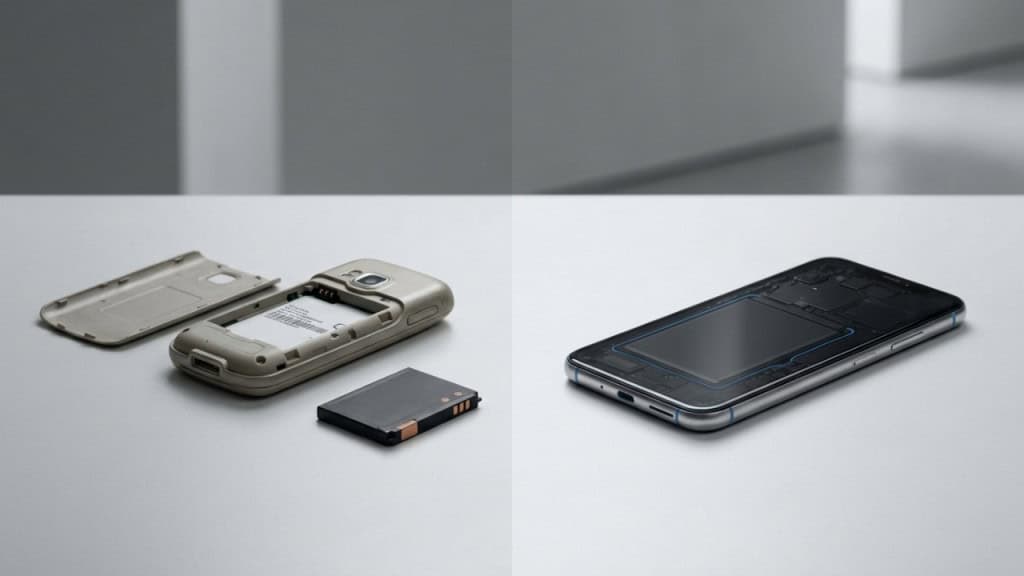 Por que os fabricantes de celulares pararam de permitir que os usuários removam a tampa traseira para trocar a bateria?