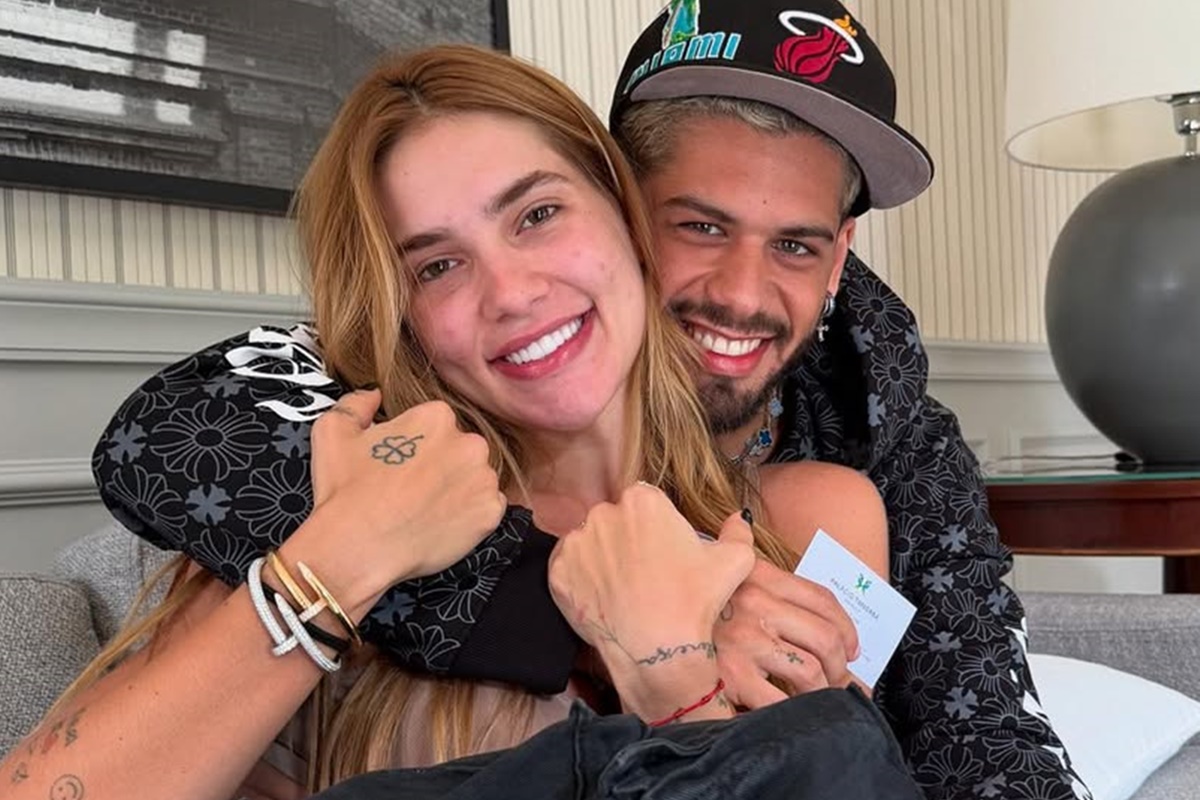Zé Felipe aparece na casa de Virginia e deixa fãs em polvorosa: “Voltaram”