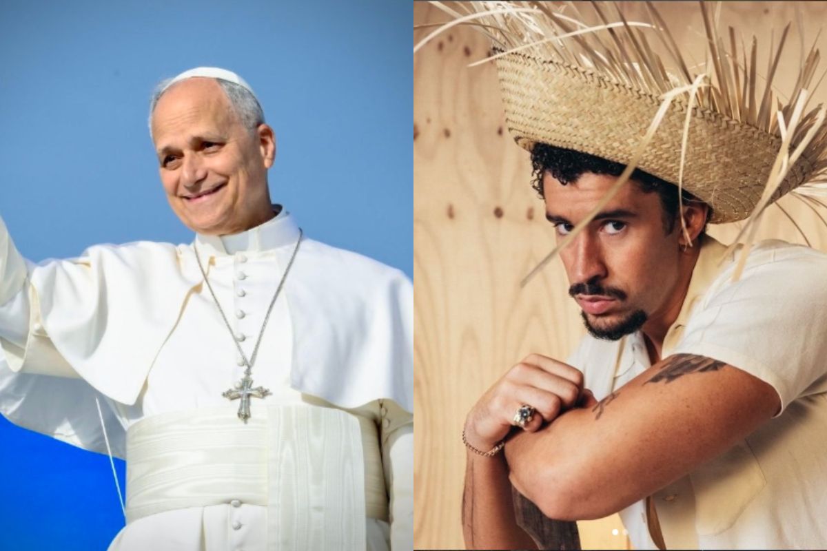 Saiba como foi o encontro entre Bad Bunny e Papa Leão XIV