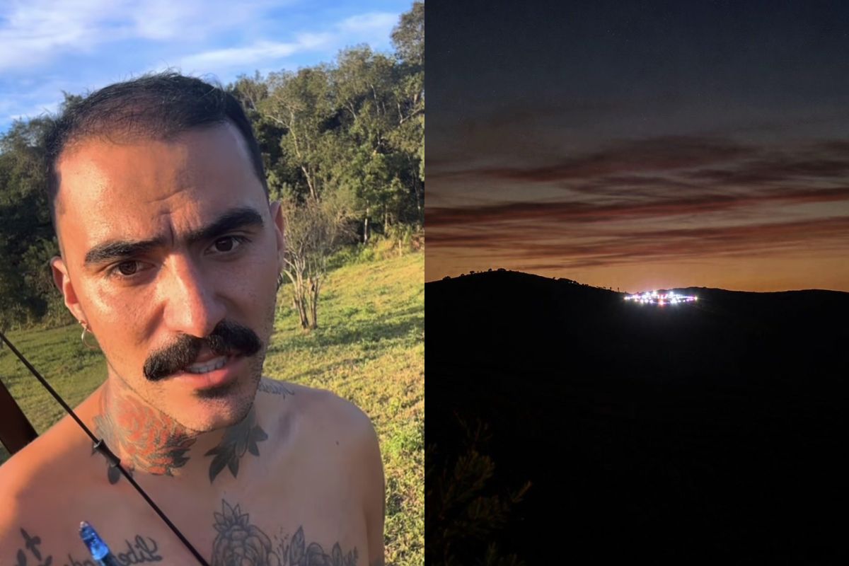 Abin quebra silêncio sobre suposto contato com influencer que viu Ovni